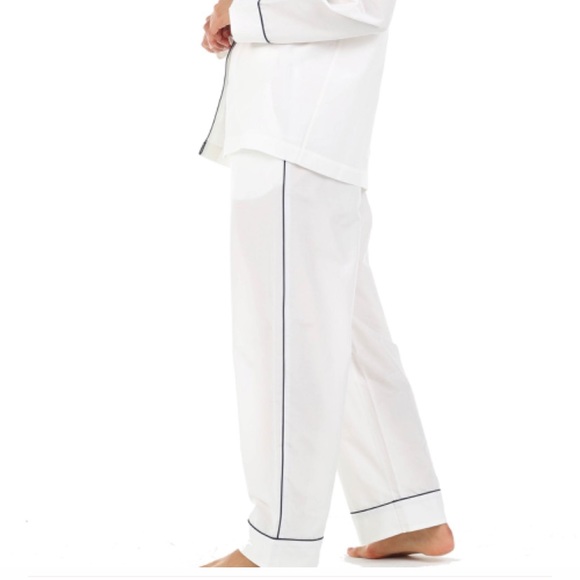 Papinelle Vintage pajama Set Top Pant Cream White - Picture 8 of 10